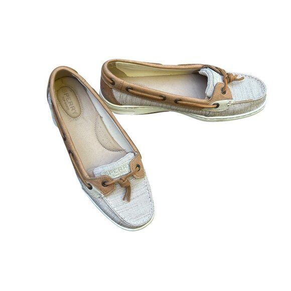 Sperry Top-Sider Women's Dunefish Crosshatch Boat Shoes Size 8 - Picture 1 of 11